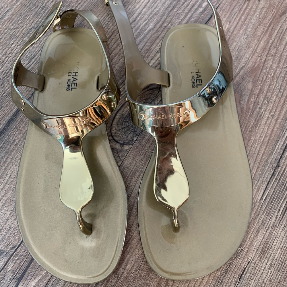 Gently used Michael Kors sandals